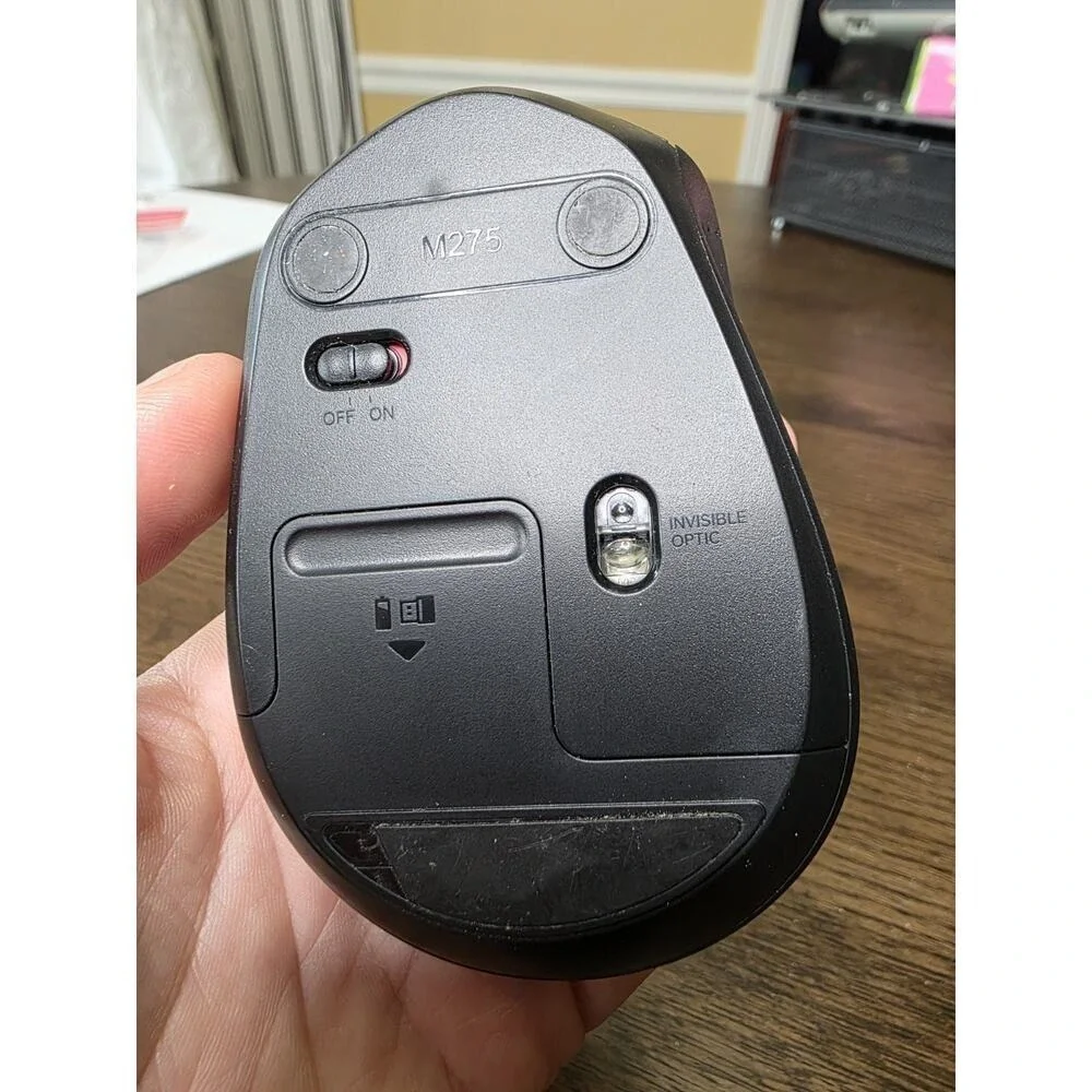 Logitech M275 Wireless Computer Mouse No USB‎ Receiver Dongle